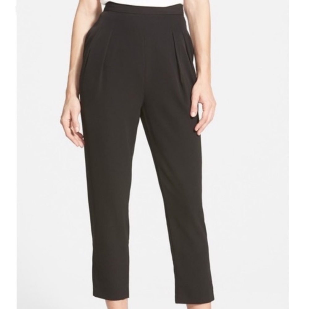 Keepsake Artline Cropped High Waist Black Pants XS